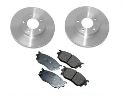 для 1998-2002 Mazda V6 2,5 л 626 (2) передние тормозные диски и колодки W Rr диск - Изображение 1 из 4