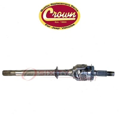 Crown Automotive Front Left Axle Shaft for 1987-2006 Jeep Wrangler - xw - Image 1 of 4