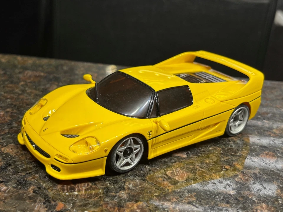 Kyosho Mini-Z ASC Auto Scale Ferrari F50 Yellow MZP341Y - Image 1 of 4