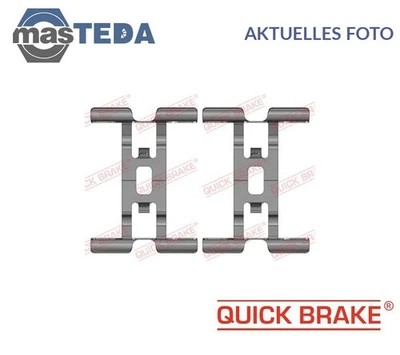 109-0211 ZUBEHÖR-SATZ BREMSBELÄGE HINTEN QUICK BRAKE FÜR PORSCHE CAYENNE - Image 1 of 4
