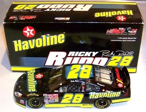 1:24 ACTION RCCA 2002 #28 HAVOLINE TEXACO RYR FORD RICKY RUDD CLUB CAR CWB 1/804 - Picture 1 of 7
