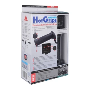 Oxford HotGrips® Premium Retro con Interruptor V8 - Imagen 1 de 2