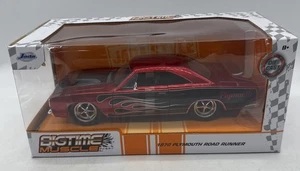 Jada Toys Bigtime Muscle 1970 Plymouth Road Runner Maßstab 1:24 Diecast Auto - Bild 1 von 7