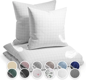 Edizione Soft Wonder - Biancheria Da Letto, Bianco/Grigio, 200 X 200 Cm - Foto 1 di 12