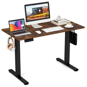 120/140cm Electric Standing Desk Home Office Sit Stand Adjustable Computer Desk - Picture 1 of 24