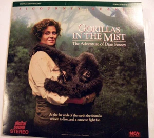 Laserdisc: Gorillas in the Mist - The Adventure of Dian Fossey, Sigourney Weaver - Picture 1 of 2