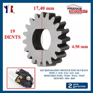 KIT REPARATION TOIT OUVRANT PIGNON MOTEUR BMW E46 = A2128200008 1548201432 - Foto 1 di 6