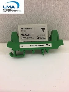 CARLO GAVAZZI RP1D060D4 RP1D060D4M1 RELÉ ESTADO SÓLIDO 4A 60V 4kv - Imagen 1 de 2