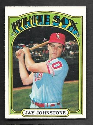 1972 Topps O-Pee-Chee OPC #233 Jay Johnstone White Sox NICE NM-MT - Image 1 of 2