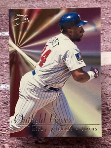 1995 Flair Outfield Power Kirby Puckett #8 Minnesota Twins - Bild 1 von 2