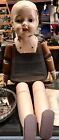 Antique 1919 Babs Harry H. Coleman Dummy Doll Walking Composite and Wood