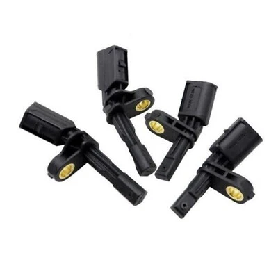 Set 4 ABS Wheel Speed Sensor For VW Volkswagen Amarok 11-2013 Beetle 2012-2019 - Image 1 of 4
