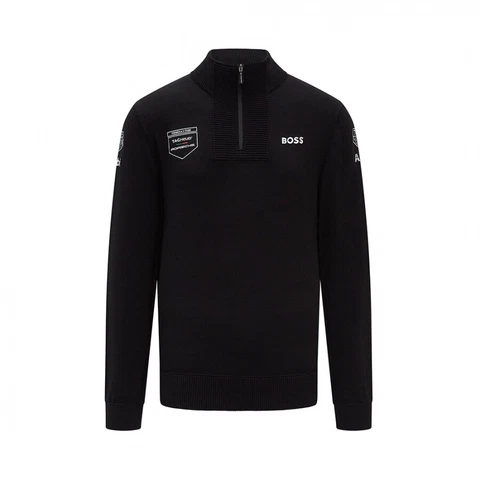 Porsche Formula E Team Knit Black Sweater Cover