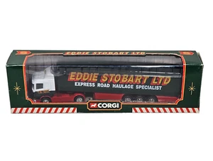 Corgi 59503 Scania Curtainside Trailer Eddie Stobart Boxed Diecast Model Lorry - Picture 1 of 9