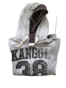 🔥VINTAGE KANGOL HOODIE UK Size 12 * EXCELLENT CONDITION!* 🦘👘 - Picture 1 of 12