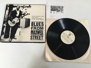 BLUES FROM MAXWELL STREET W/BOOKLET vinyl lp - Foto 1 di 2