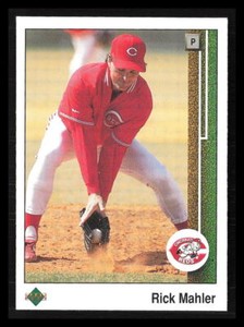 Rick Mahler 1989 Upper Deck #760  Cincinnati Reds