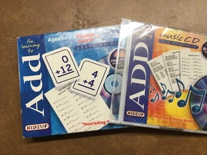 Kidzup- 'I'm learning to ADD' Flash cards & cd - Imagen 1 de 1