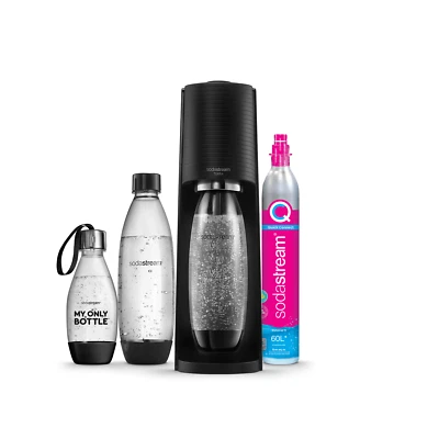 Terra Sparkling Water Maker PLUS 2 extra bottles | From SodaStream UK Warehouse - Image 1 of 4