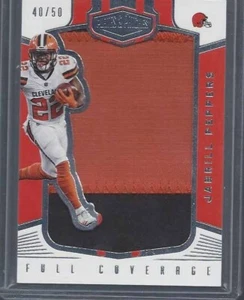 JABRILL PEPPERS 2017 PLATES & PATCHES FULL COVERAGE JUMBO ROOKIE PATCH RC #D /50 - Picture 1 of 1