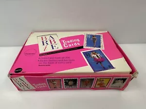 Vintage 1990 Mattel Barbie Trading Cards 24 Pack Box 5527 - Picture 1 of 8