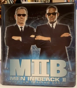 MEN IN BLACK II Collector 3 Ring Padded Album Inkworks 2002 - Picture 1 of 4