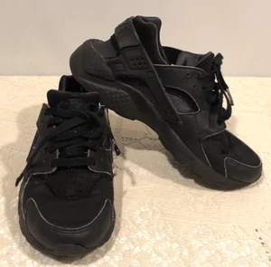 Nike Jungen Air Huarache Run 654275-020 Schwarz Laufschuhe Turnschuhe Größe US 5,5Y - Bild 1 von 12