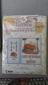 Anchor Cross Stitch Kit - Forever Friends - "Wedding Swing" - Picture 1 of 2