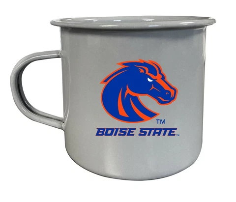 Boise State Broncos Enameled Tin Camper Coffee Mugs Cover