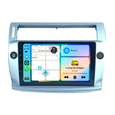 Autoradio Android per Citroen C4 -Octacore 4GB ram 64GB rom -Telecamera HD - Immagine 1 di 4
