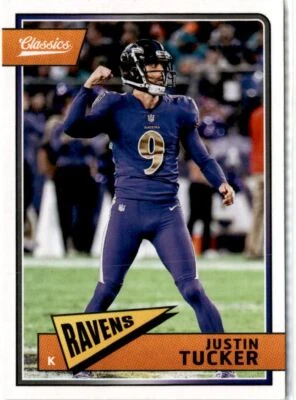 Justin Tucker Baltimore Ravens 2018 Panini Classics #10 - Image 1 of 2