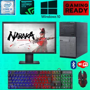 Bladepoint Gaming Dell i5 Desktop PC Computer SSD Nvidia GTX 750 Ti Win 10 8GB - Picture 1 of 7