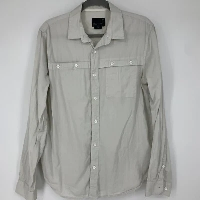 Tavik Modern Beach Culture Mens Medium Shirt Button Front Vacation Preppy Cotton - Image 1 of 4
