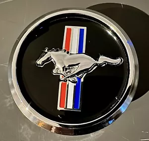 Ford Mustang Wheel Center Caps, 67MM / 2.6", Mustang Wheels SET OF 4 - Zdjęcie 1 z 10