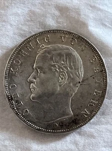 BAVARIA (German State) 3 Mark 1912 D - Silver 0.900 - Otto - Picture 1 of 3