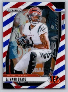 2024 Panini Prizm #57 Ja'Marr Chase Red White and Blue - Picture 1 of 2
