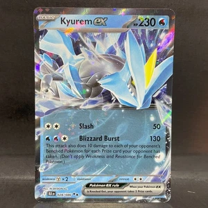 Pokémon Black Bolt Kyurem Ex 028/086 2025 doble raro - Imagen 1 de 2