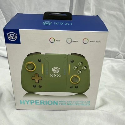 NYXI Hyperion Wireless Controller for Nintendo Switch NS/LITE OLED GREEN