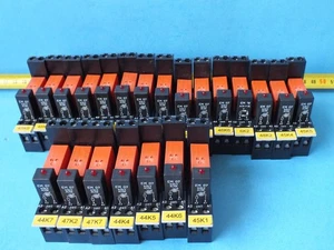4 Stück SCHRACK RT424024 24V (8A 250V AC) Relais + YTR78626 + EM07 - Bild 1 von 6