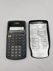 Texas Instruments scientific TI-30XA solar with case & instructions - Picture 1 of 4