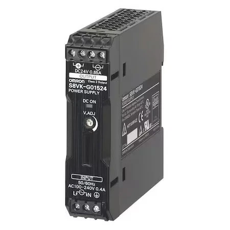 Fuente de alimentación Omron S8vk-G03012 DC, 100/240V AC, 12V DC, 30 W, 2,5 A, riel DIN Foto 1 de 1