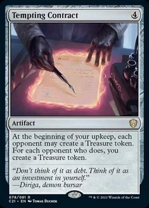 Tempting Contract - Near Mint MTG Commander 2021 Strixhaven - Picture 1 of 1
