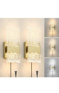 Plug in Wall Sconce Set of 2 - Picture 1 of 1