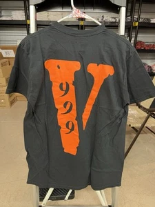 T-shirt noir Vlone X Juice Wrld 999 100% authentique taille S - Photo 1/3