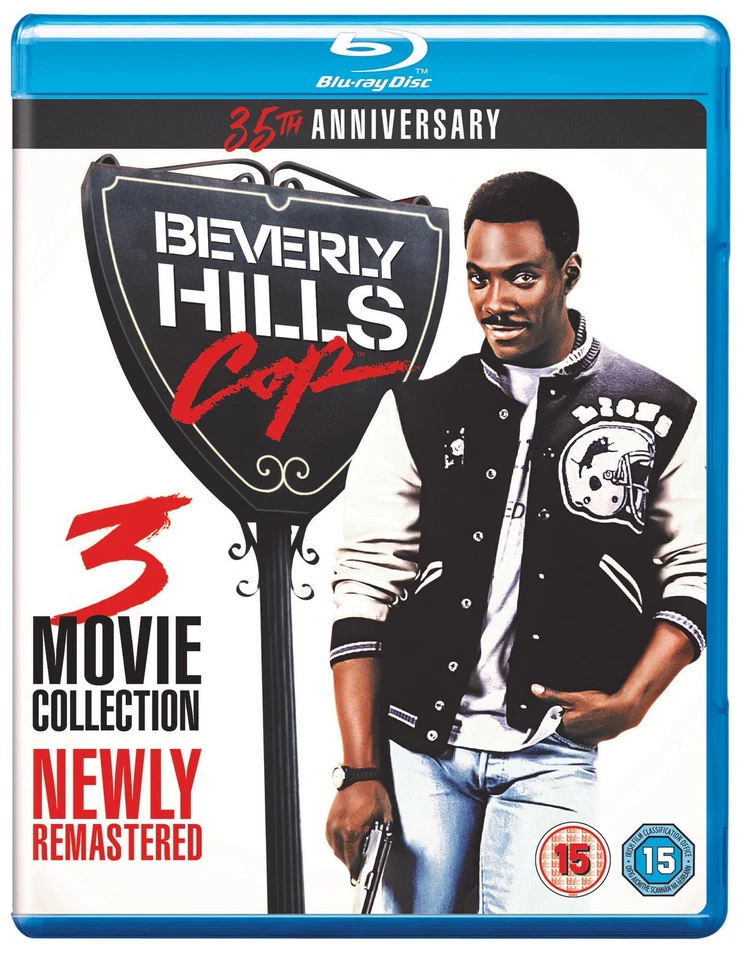 Beverly Hills Cop 1 to 3 Region B BLURAY