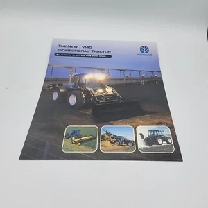 Folleto tractor bidireccional New Holland TV145 TV 145 - Imagen 1 de 3