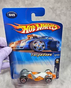 Hot wheels Collection Cars Torpedoes Orange/White 5/10 045 Collectible Kids Gift - Picture 1 of 11