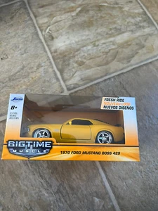 JADA METALS DIE CAST 1970 ford mustang boss 429 yellow - Picture 1 of 1