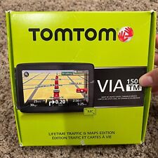 TomTom VIA 1505 TM Portable navigator 5" screen Lifetime Traffic & Map Updates