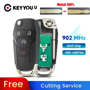 BLADE CUT by PHOTO Remote Car Key For FORD 2015-2023 F150 F250 F350 N5F-A08TDA - Imagen 1 de 9